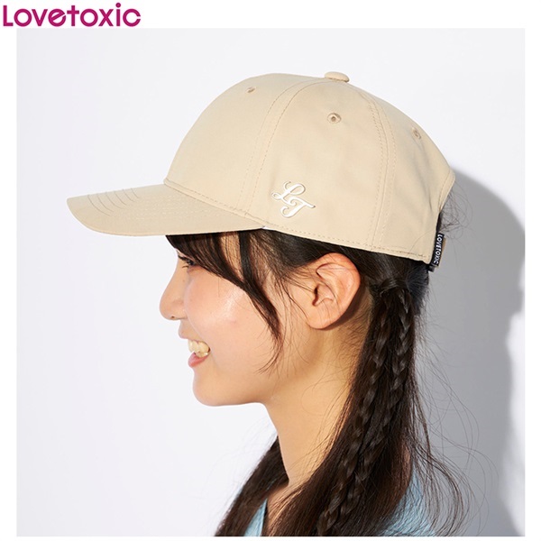 女の子まとめ売り１４０〜１６０サイズ　４７着　バッグ・帽子付LOVETOXIC等 Lovetoxic(ラブトキシック) 撥水ナイロンキャップ 女の子 キッズ
