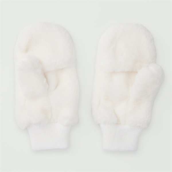 フェイクファーミトン手袋 女の子 トップバリュ キッズ | イオン