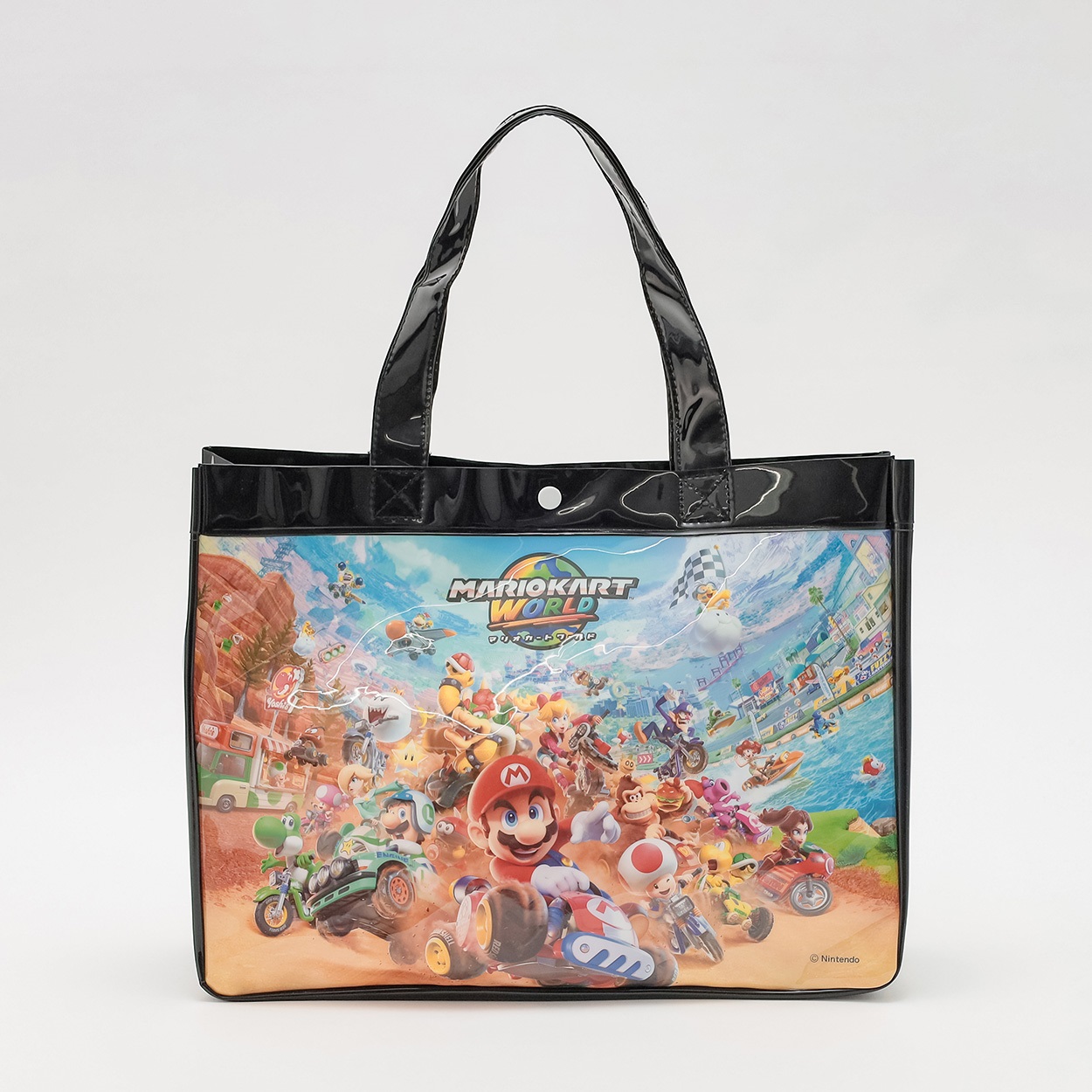 マリオカート トートビーチバッグ 男の子 プールバック 水泳用 W36cm