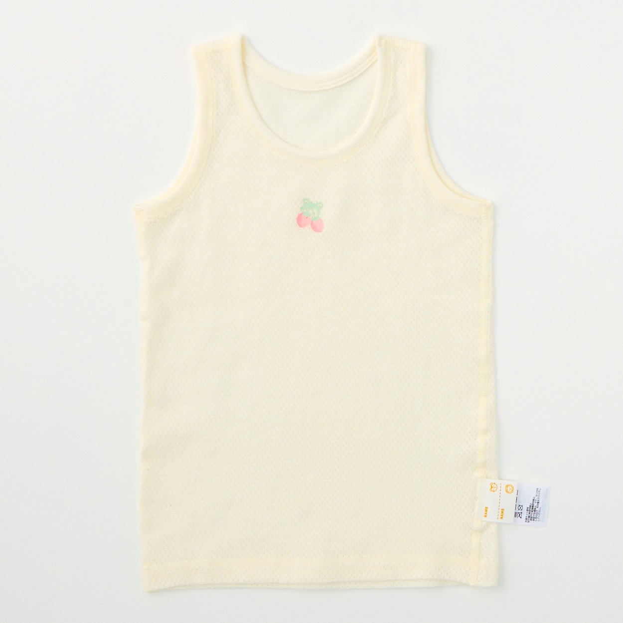 メッシュ タンクトップ 2枚組 肌着 ベビー キッズ トップバリュ