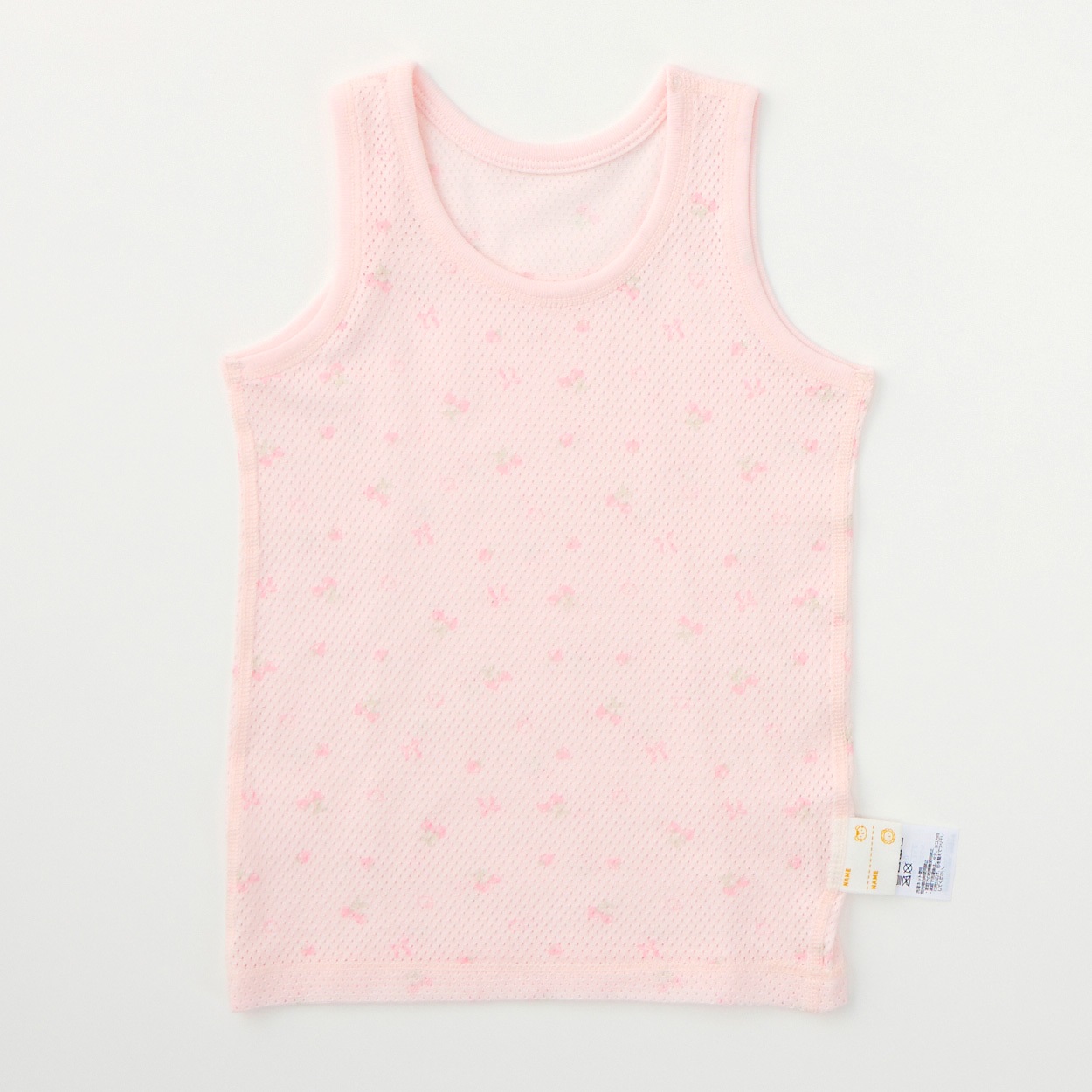 メッシュ タンクトップ 2枚組 肌着 ベビー キッズ トップバリュ