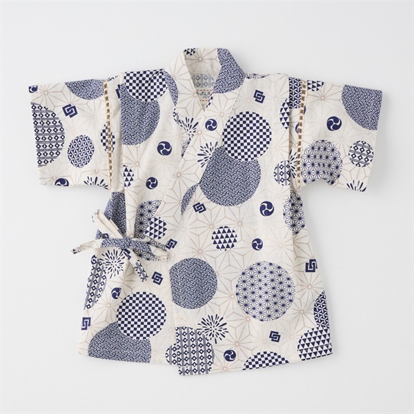 和柄水玉柄 甚平 ベビー服 | イオンスタイルオンライン 衣料品