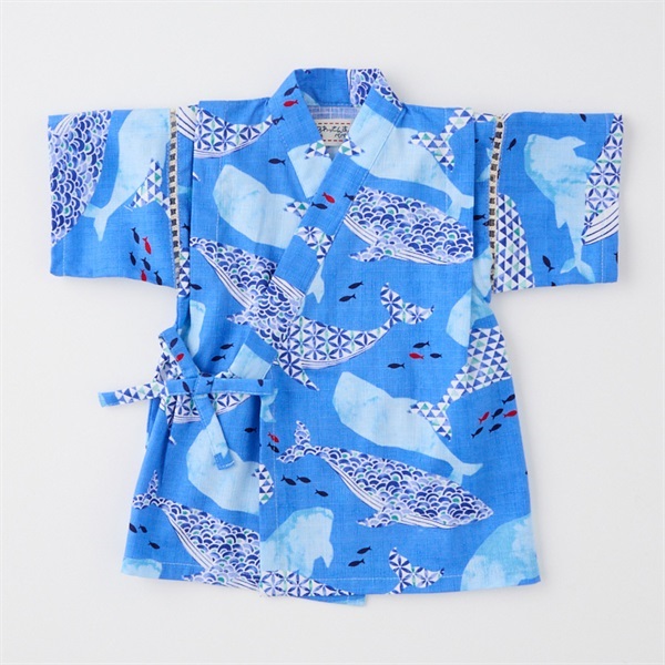 クジラ柄 甚平 ベビー服 | イオンスタイルオンライン 衣料品