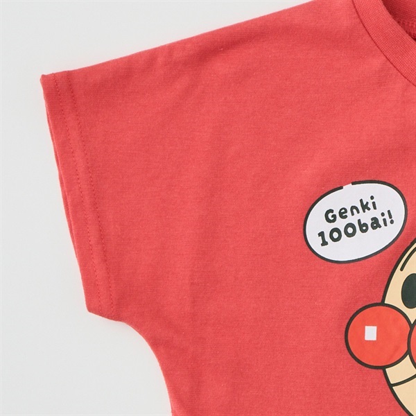 アンパンマン 横向き顔柄 天竺 半袖Tシャツ ベビー服 | イオン
