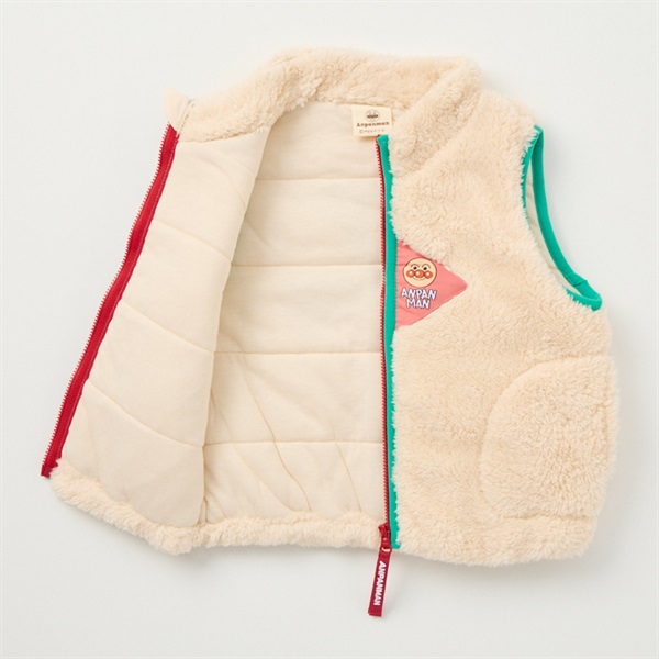 アンパンマン ボアフリースベスト ベビー | イオンスタイル
