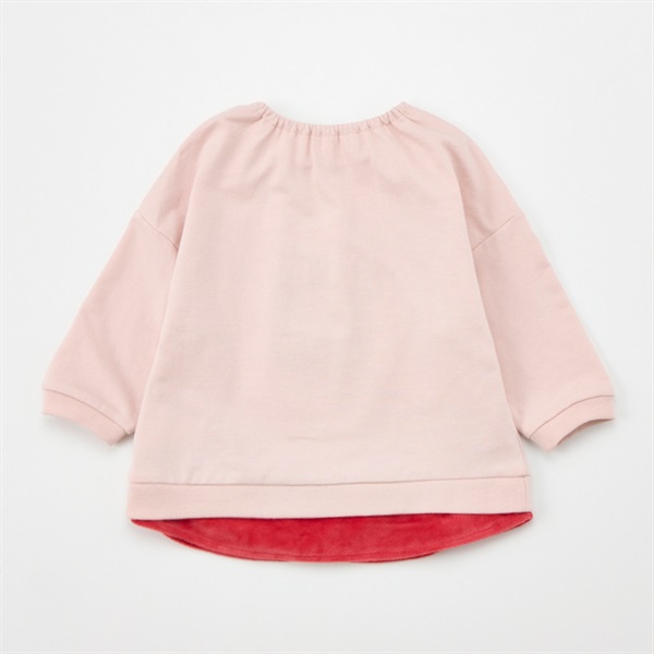 doudou bear インレイ裾フェイクトレーナー ベビー | イオンスタイル