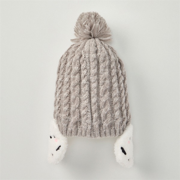 シマエナガ 耳あて付きニット 帽子 ベビー | イオンスタイルオンライン