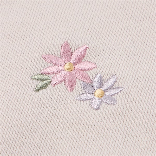 Katie Closet 花刺繍フリル 裏毛トレーナー ベビー | イオンスタイル