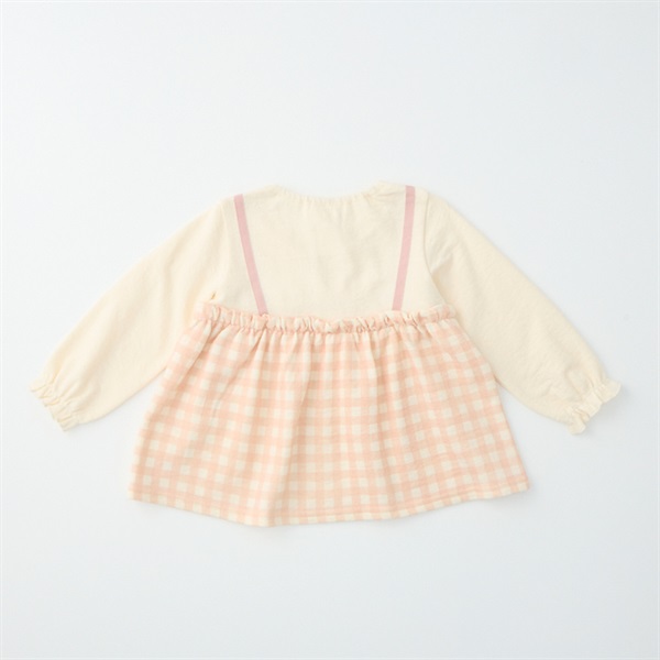 doudou bear ミニパイル ギンガムチェックトレーナー ベビー | イオン