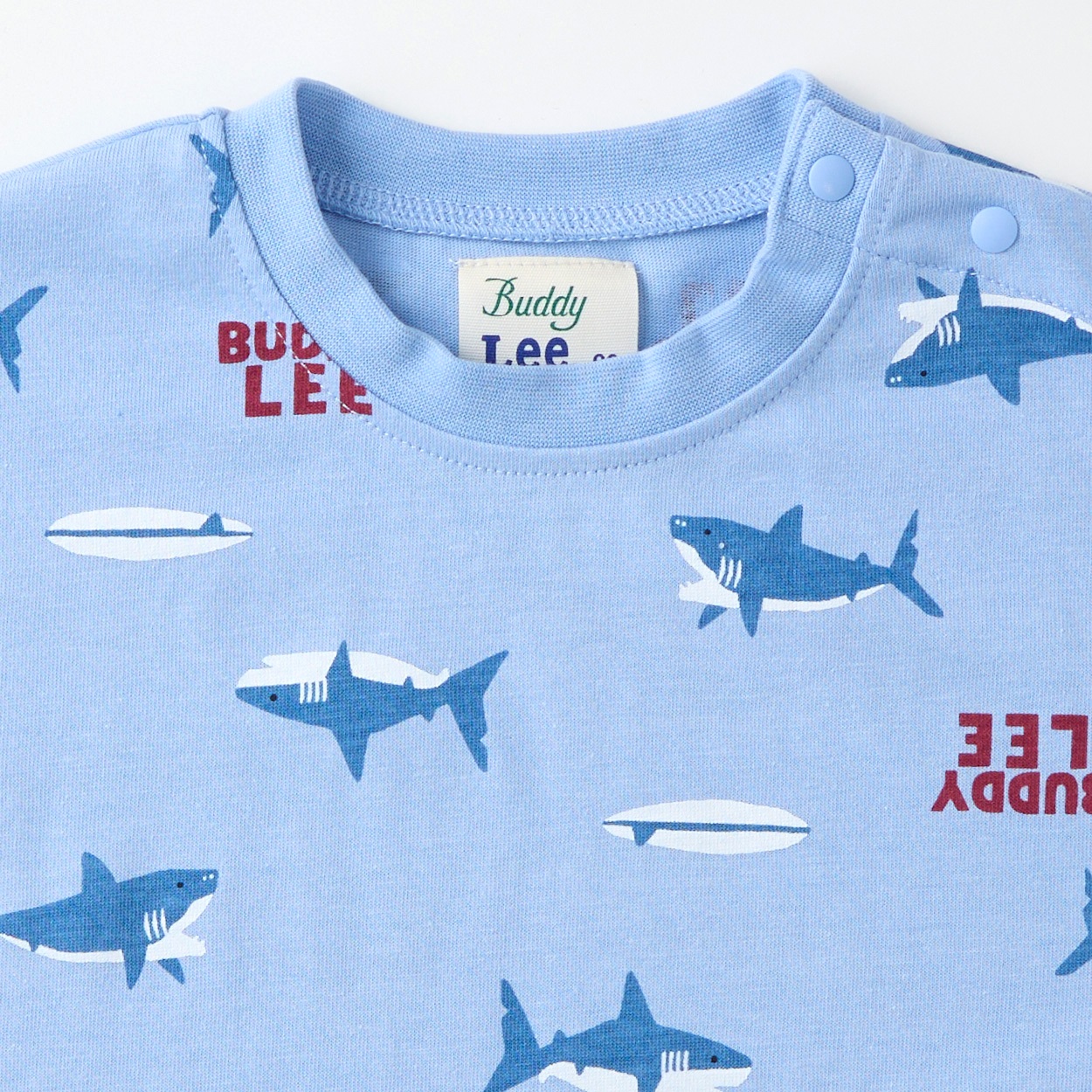 Buddy Lee サメ総柄プリント 天竺 半袖Tシャツ ベビー キッズ | イオン