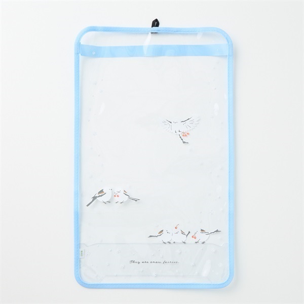 ランドセル用透明カブセカバー シマエナガ LLサイズ 男の子 女の子