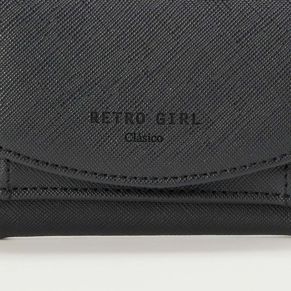 RETORO GIRL(レトロガール) クラシコ 三つ折り札入 サフィアーノ