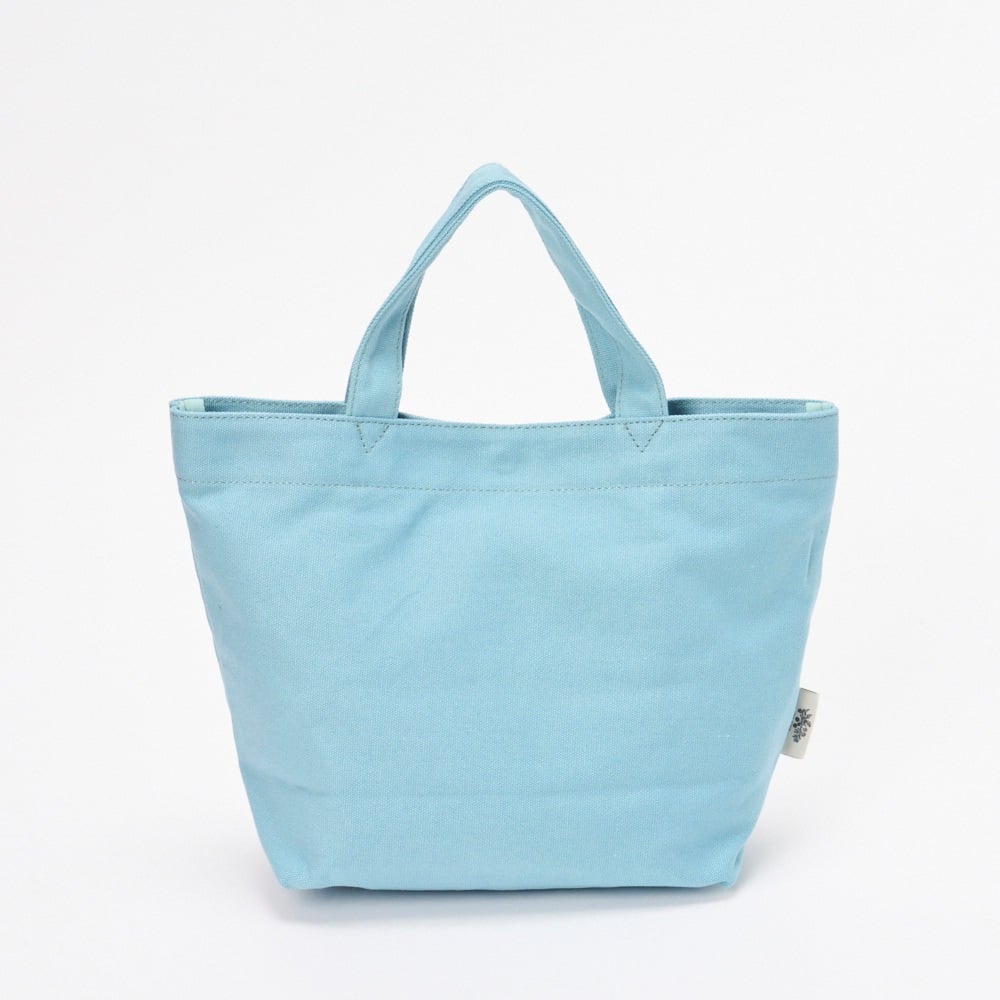LAURA ASHLEY(ローラアシュレイ) ロゴ刺繍帆布ミニトート イオン
