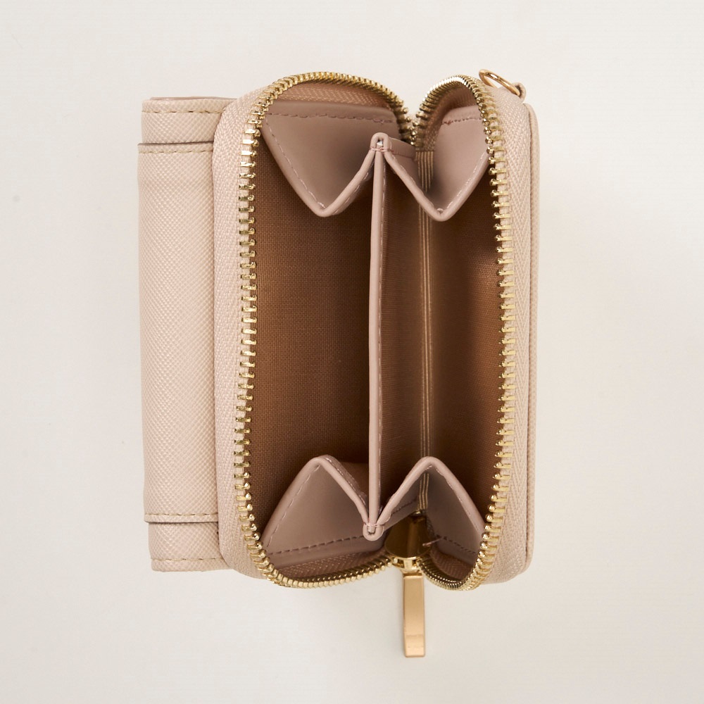 pinky wolman sport(ピンキーウォルマンスポーツ） メタル三つ折れ札入