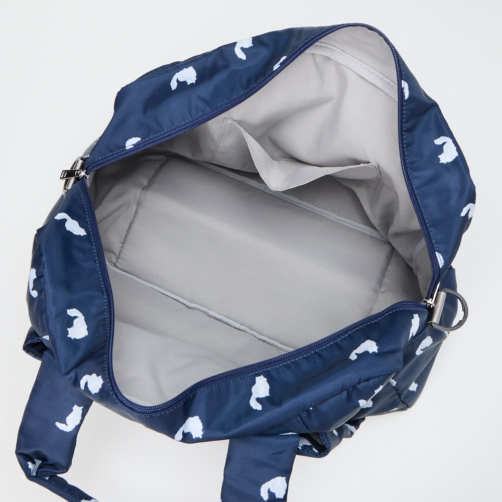 ポイント20倍】Wpc.patterns 猫柄ボストンバッグ | イオン