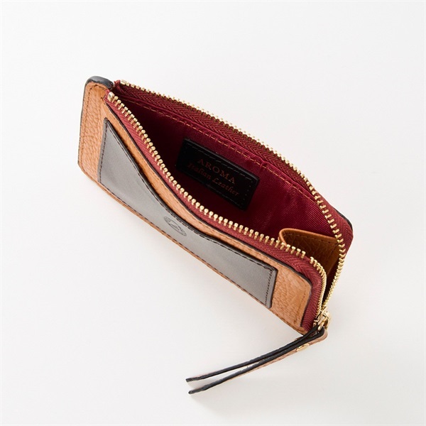 かしんふうさん専用 AROMA イタリアンレザー ソフトシュリンク スリムフラグメントケース