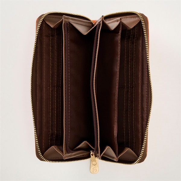 VASKA by moz(べスカモズ） 杢ポリラウンドファスナー束入 レディス