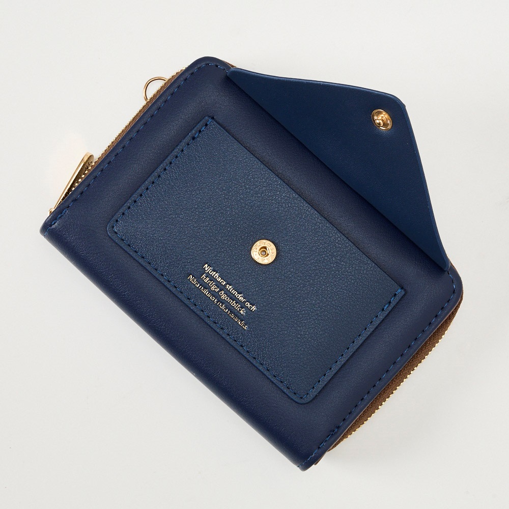 MOZ 手札補充カード VASKA by moz(べスカモズ） レター型ラウンドファスナー札入