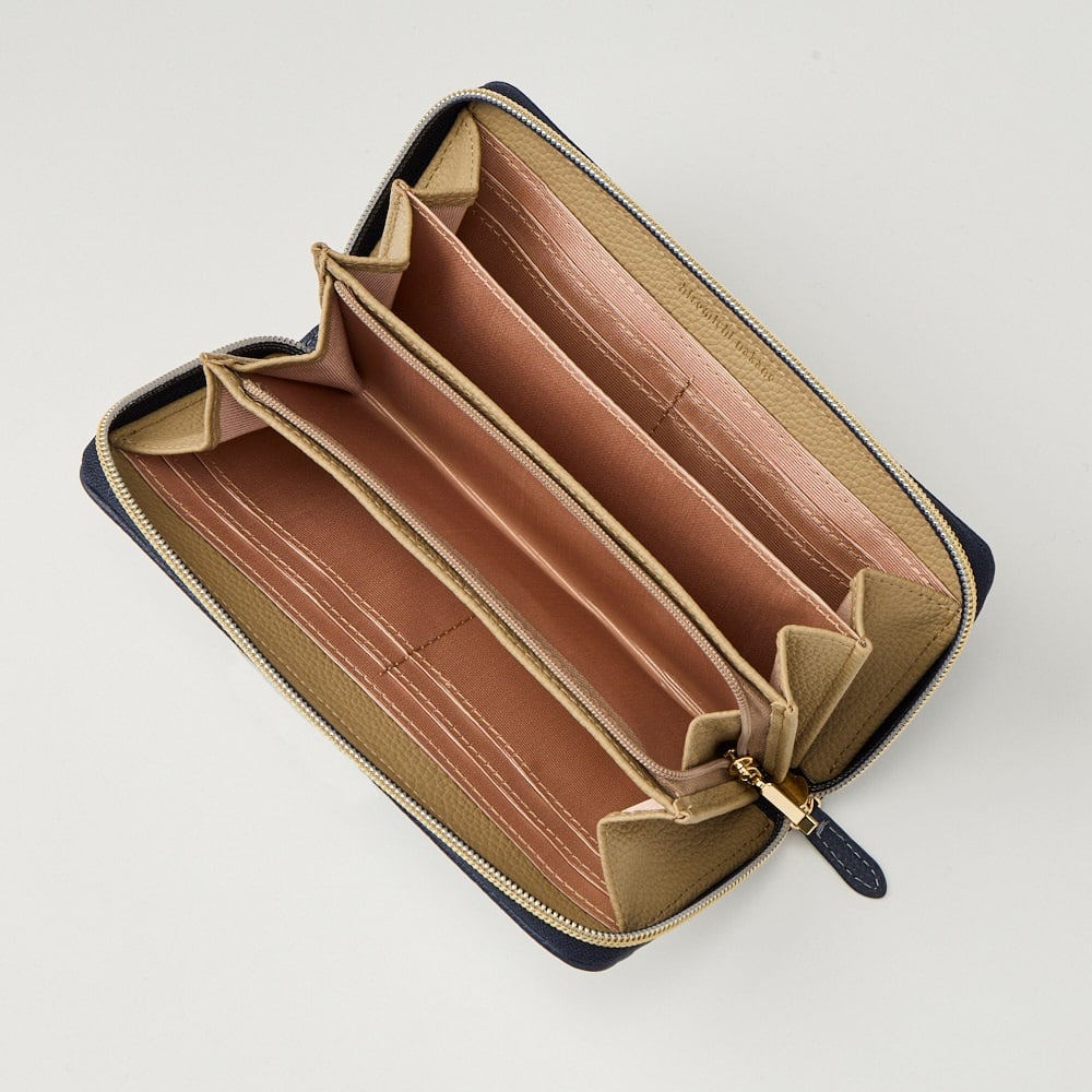 激レア サイレントヒル0 ポーチ ブラウン 新品未開封 hiromichi nakano(ヒロミチナカノ) 配色カラー ラウンドファスナー長