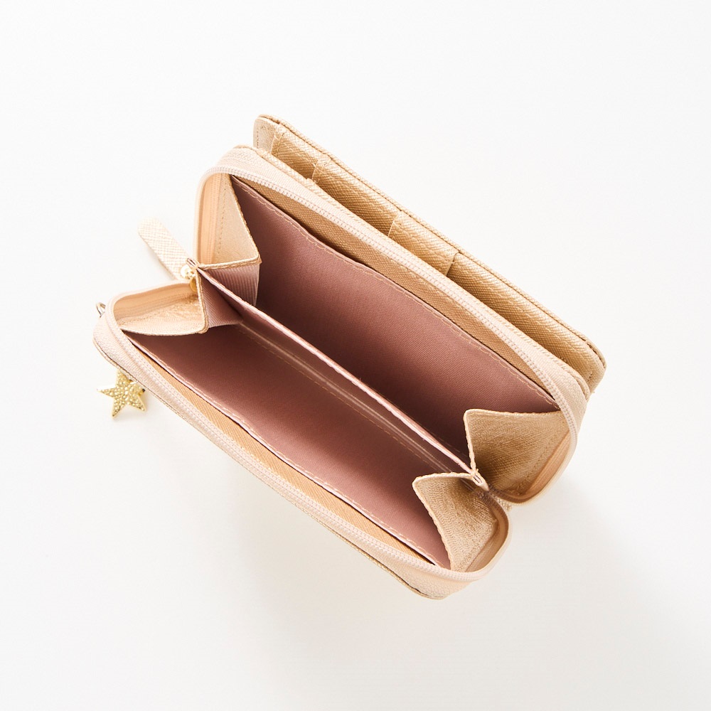 九星気学 角シボ型押し ラウンドファスナー財布 | イオンスタイル