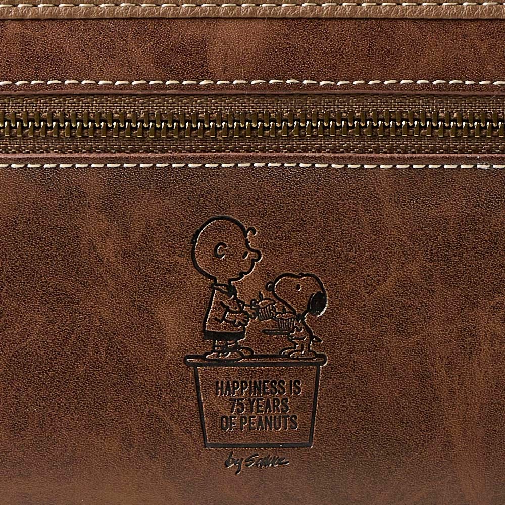 PEANUTS（スヌーピー） ナチュラル ラウンドファスナー 束入