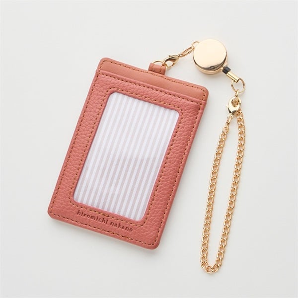 hiromichi nakano(ヒロミチナカノ) リール付きパスケース