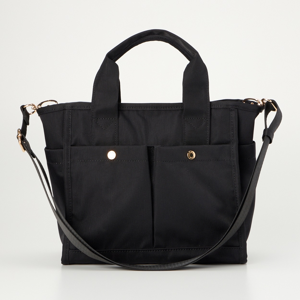 a.v.v(アー・ヴェ・ヴェ) フラワーライニング前ポケット手提げ