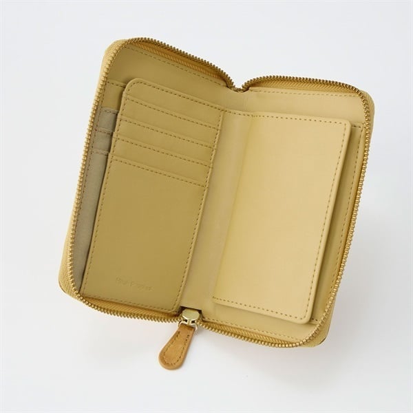 一点入荷＊H＊　134　★新品　Hush Puppiesー財布　牛革　初恋のサックスブルー！清涼感漂うむんむん香る　長財布　バツステッチアクセント hush puppies（レディース財布｜財布・ケース）：バッグ