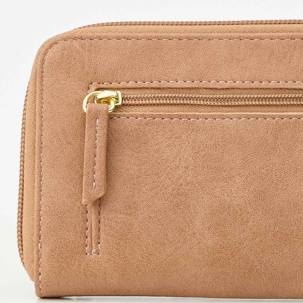 CROCODILE(クロコダイル) ロゴ ライン Lファスナー束入れ | イオン