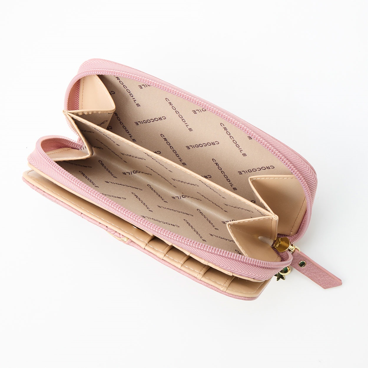 【クロコダイル】半額！★新品未使用タグ付き★ CROCODILE(クロコダイル) 宝相華 半月札入れ | イオンスタイル