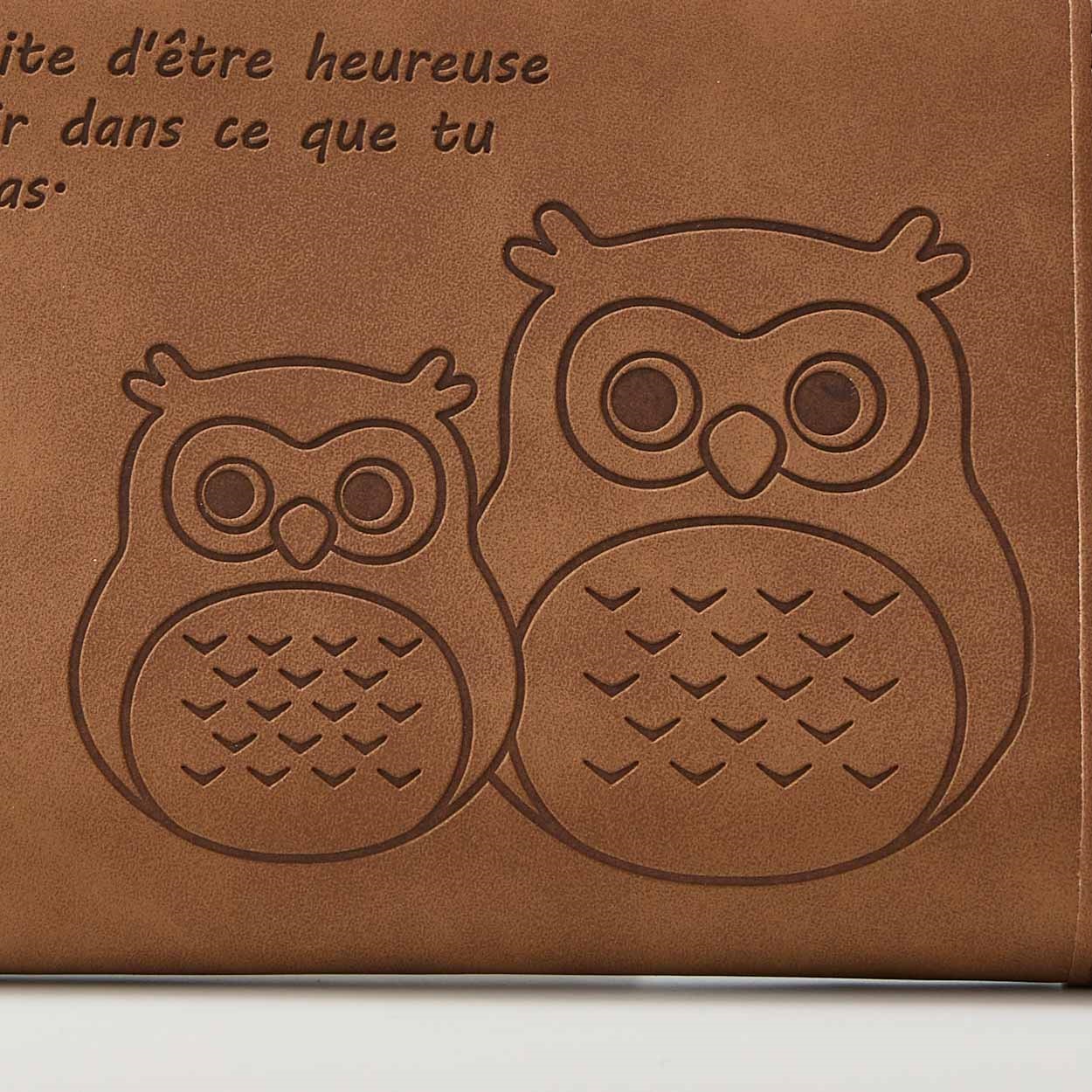 縁起フクロウ マットカラー ラウンドファスナー長財布 | イオン