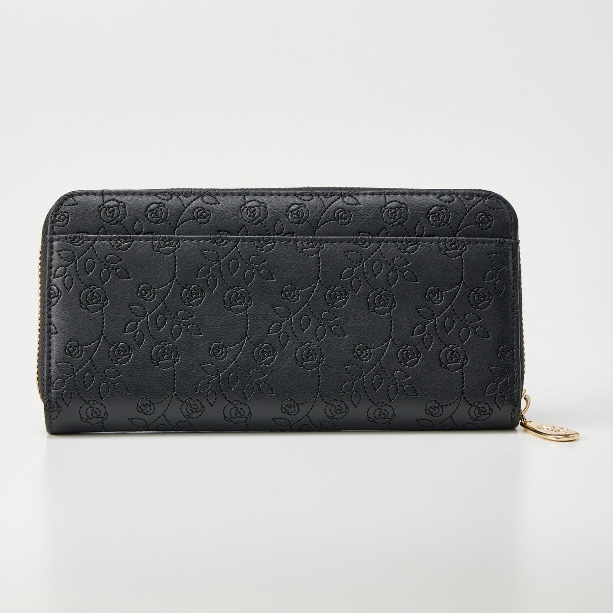 ローズ柄型押し ラウンドファスナー長財布 | イオンスタイルオンライン