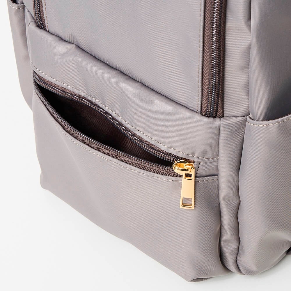 ポリツイル リュック 前面がばっとオープンデザイン 小さめ