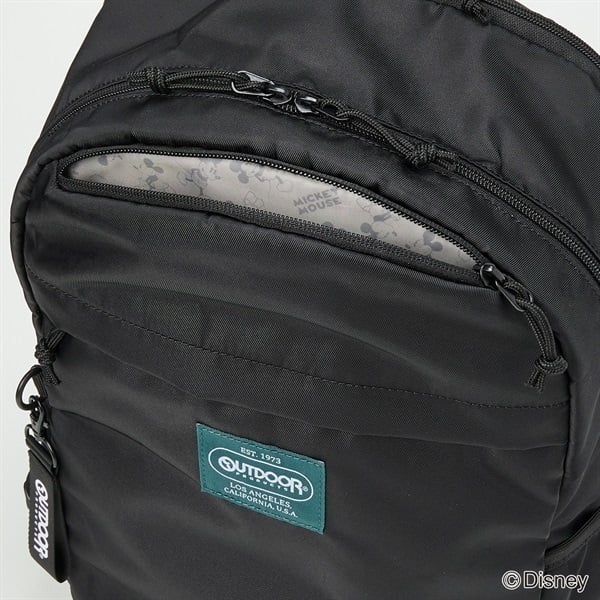 OUTDOOR PRODUCTS×Disney ミッキー バックパック　リュック OUTDOOR PRODUCTS(アウトドア プロダクツ) ミッキーデザイン