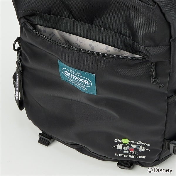 OUTDOOR PRODUCTS×Disney バックパック ミッキー OUTDOOR PRODUCTS(アウトドア プロダクツ) ミッキーデザイン