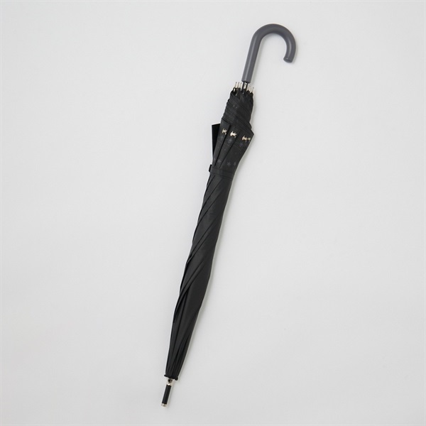 【新品未使用！美品❣️】FOXEY★晴雨兼用 黒　長傘　♡お洒落♡ 新品未使用！美品❣️】FOXEY☆晴雨兼用 黒 長傘 ♡お洒落♡