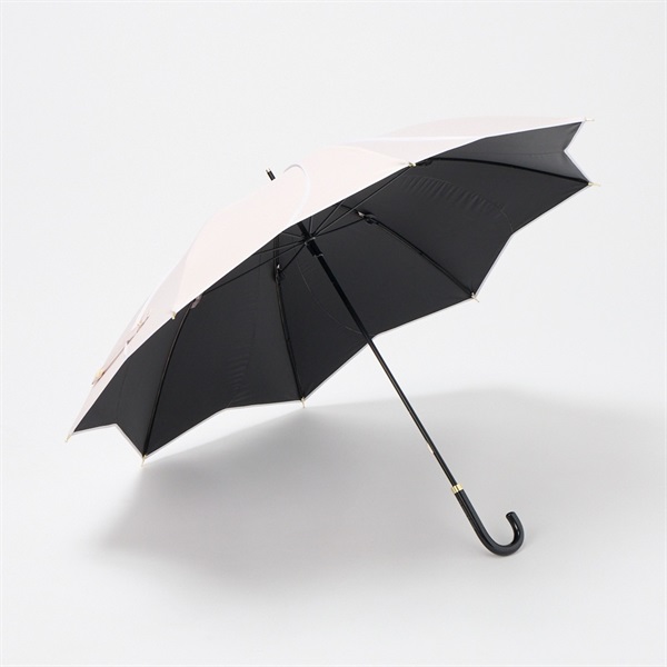専用♥みかん❤暖か☆Wボア♥特大ブランケット♥みるくグレージュ mily's mail(ミリーズメール) 晴雨兼用折傘 フラワーパイピング
