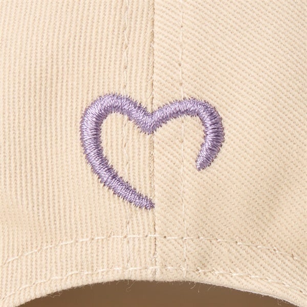 MLB 女性 ハート クロップ エコファー ジャンパー NY (D。Cream) MLB 女性 ハート クロップ エコファー ジャンパー NY (D。Cream