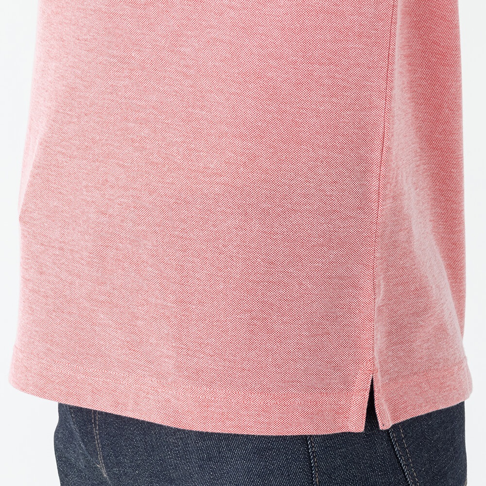 美品★DUNLOP ダンロップ　ポロシャツ Lサイズ 日本製 綿100 DUNLOP COLLECTION(ダンロップコレクション) 夏長袖UV加工