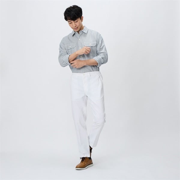 【値下げ】lenoandco チノパン　02（クリーニング済） Amazon | [アルージェ] ストレッチパンツ メンズ チノパン