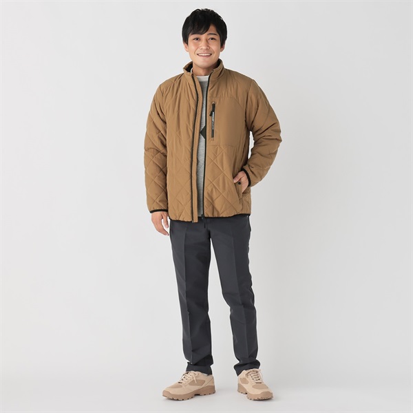 DUNLOP COLLECTION キルト薄中綿ジャケット メンズ DUNLOP COLLECTION