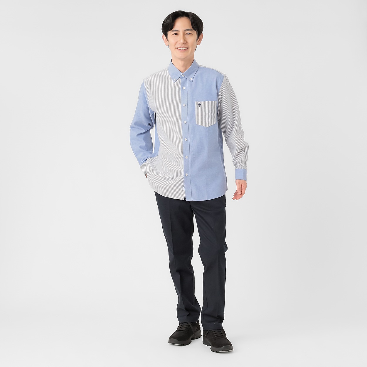 POLO BCS オックスクレイジーパターンシャツ メンズ | イオンスタイル