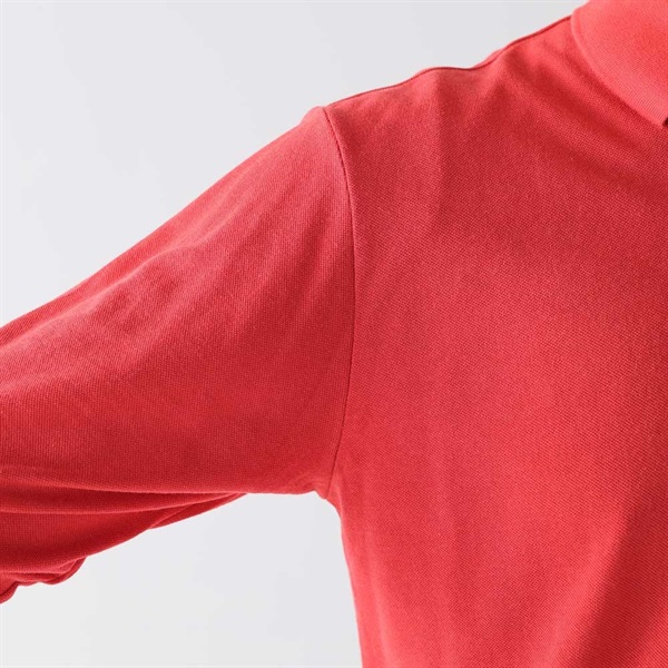 メンズ大きいサイズ MACBETH無地長袖ポロシャツ メンズ GREATESS  