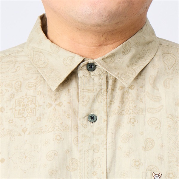 MACBETH(マクベス) 半袖プリントシャツ メンズ GREATESS(グレイテス  