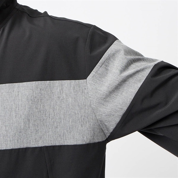 値下げ！！JUSGLITTY グリーンのようなグレー　セットアップ　サイズ1 SLY（スライ）の「ZIP UP DAMAGE CROPPED TOPS ジップアップ