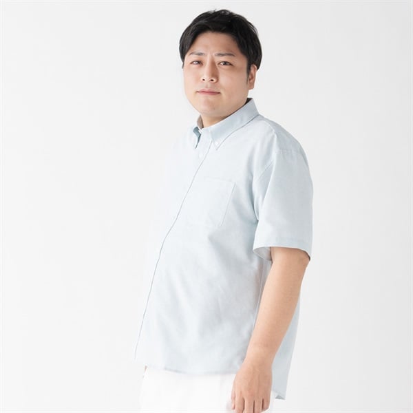 大きいサイズ オックス 半袖シャツ メンズ | イオンスタイル