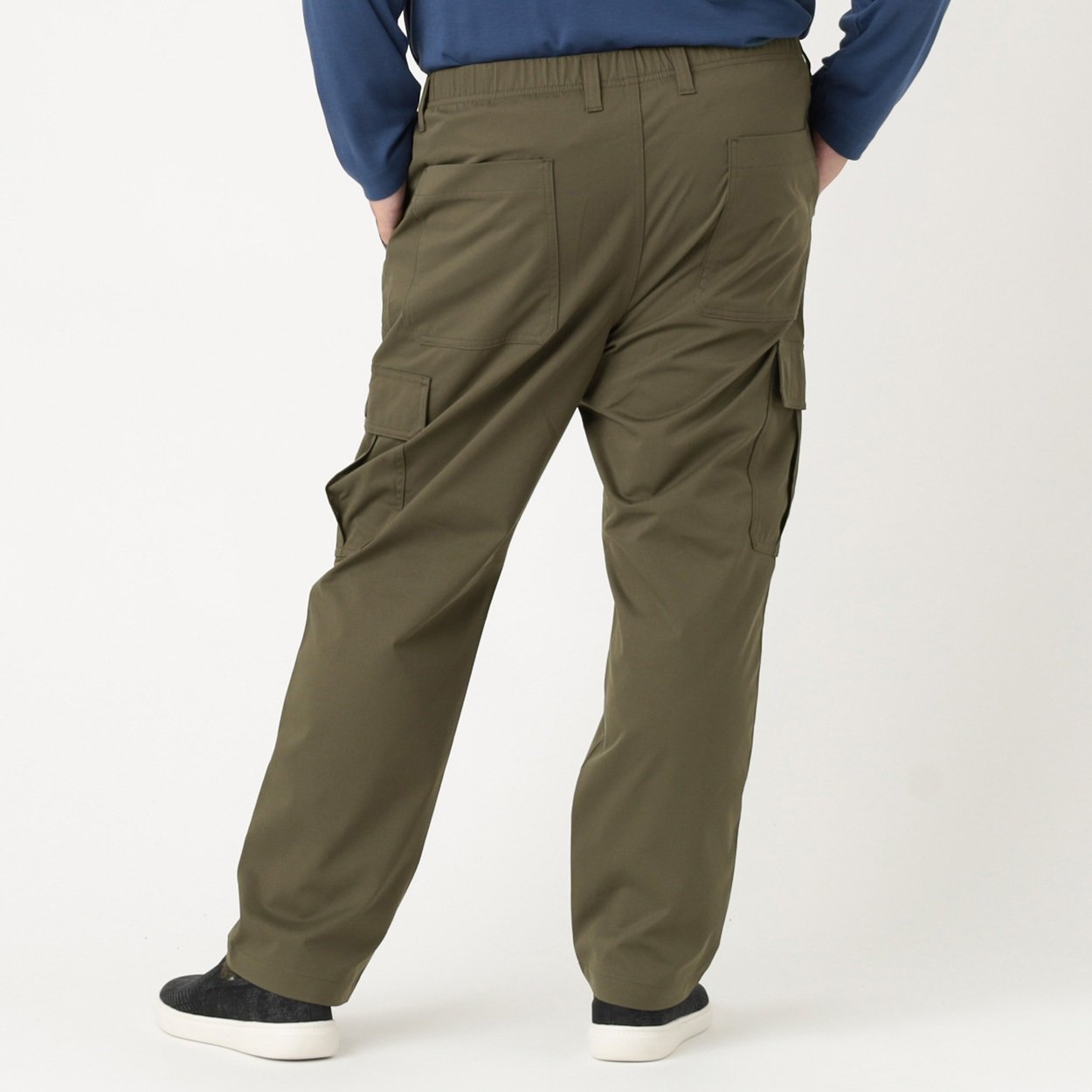 大きいサイズ ストレッチイージーカーゴパンツ メンズ GREATESS