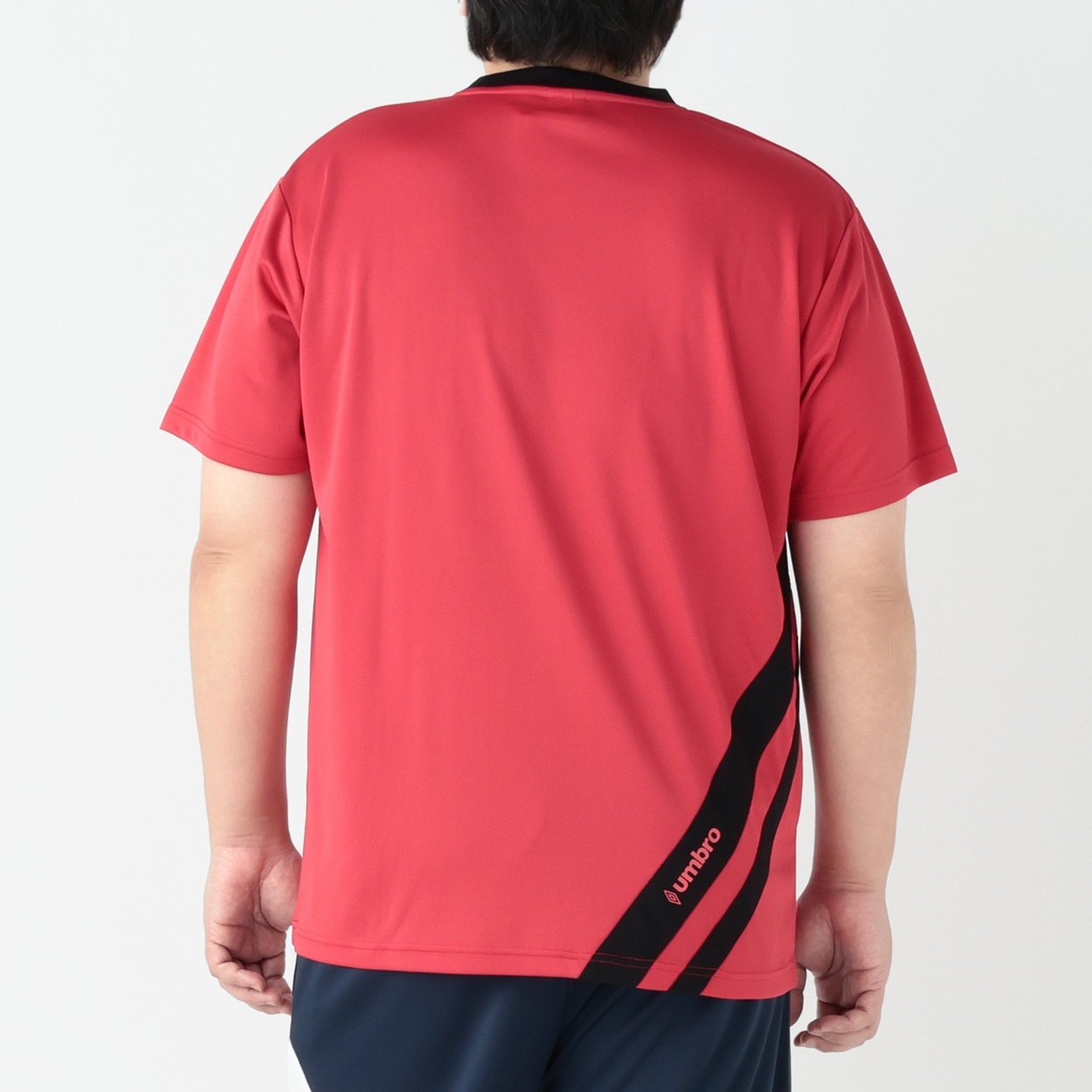 大きいサイズ UMBRO ラインTシャツ メンズ | イオンスタイルオンライン