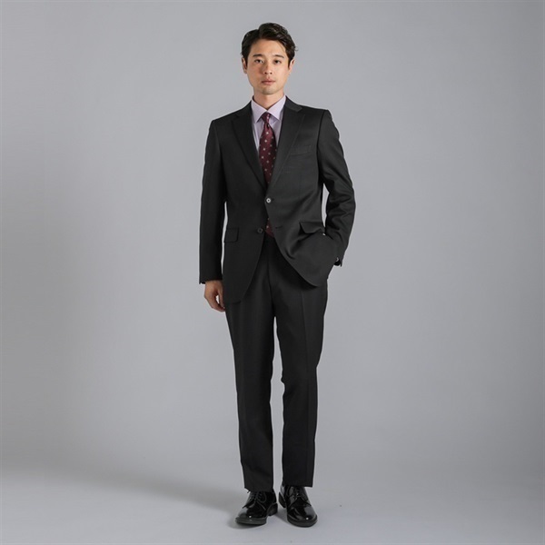 【美品】MARIO VALENTINO グレー スーツ A5 2パンツ 美品】MARIO VALENTINO グレー スーツ A5 2パンツ