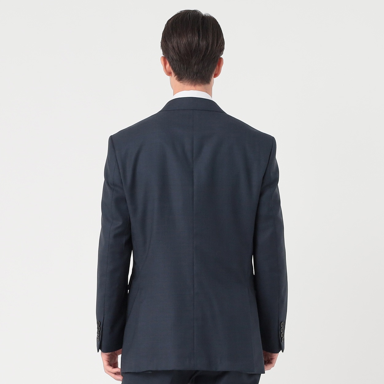 【新品】イタリア ETHOMAS 生地使用 メンズ スーツ 50 LL ネイビー 新品】イタリア ETHOMAS 生地使用 メンズ スーツ 50 LL ネイビー